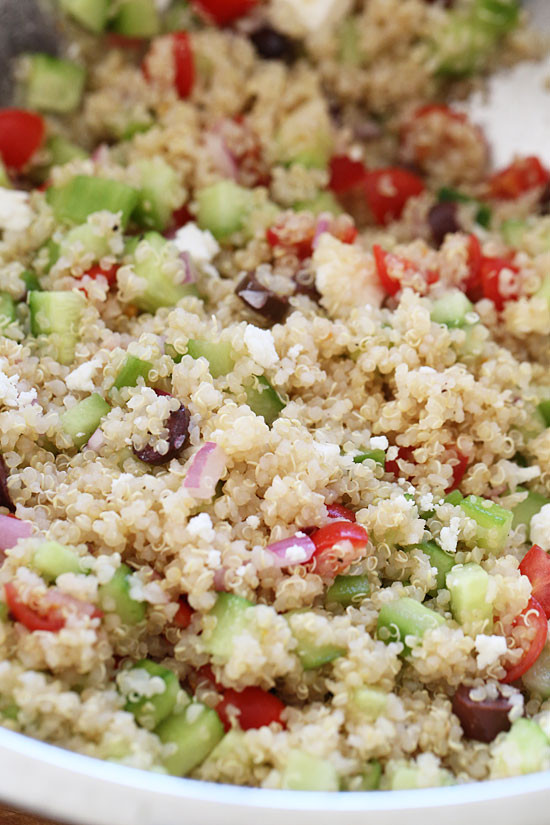 quinoa salad Providence Moms Blog
